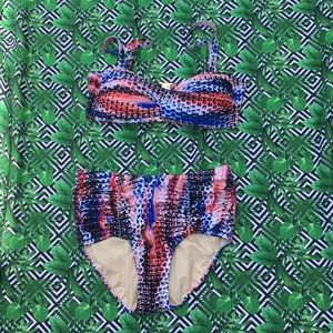 2-piece high waist bikini